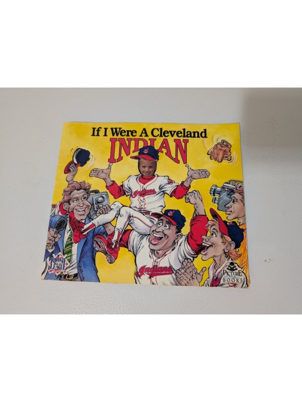 Book IF I were a Cleveland Indian MLB Picture Me 1994 Vintage
